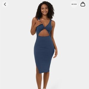 Halara Dark denim Bodycon Dress